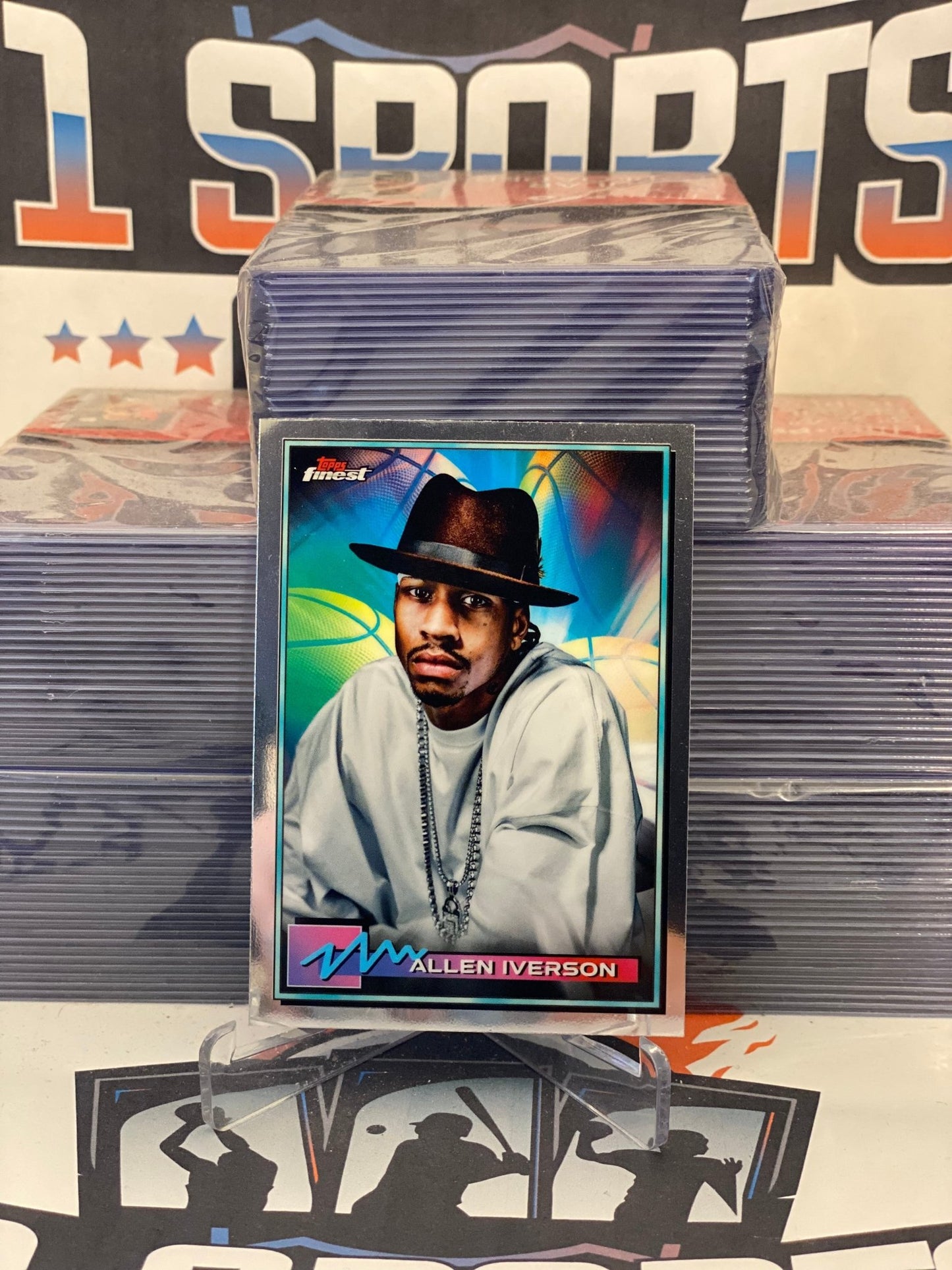 2021 Topps Finest Allen Iverson #2