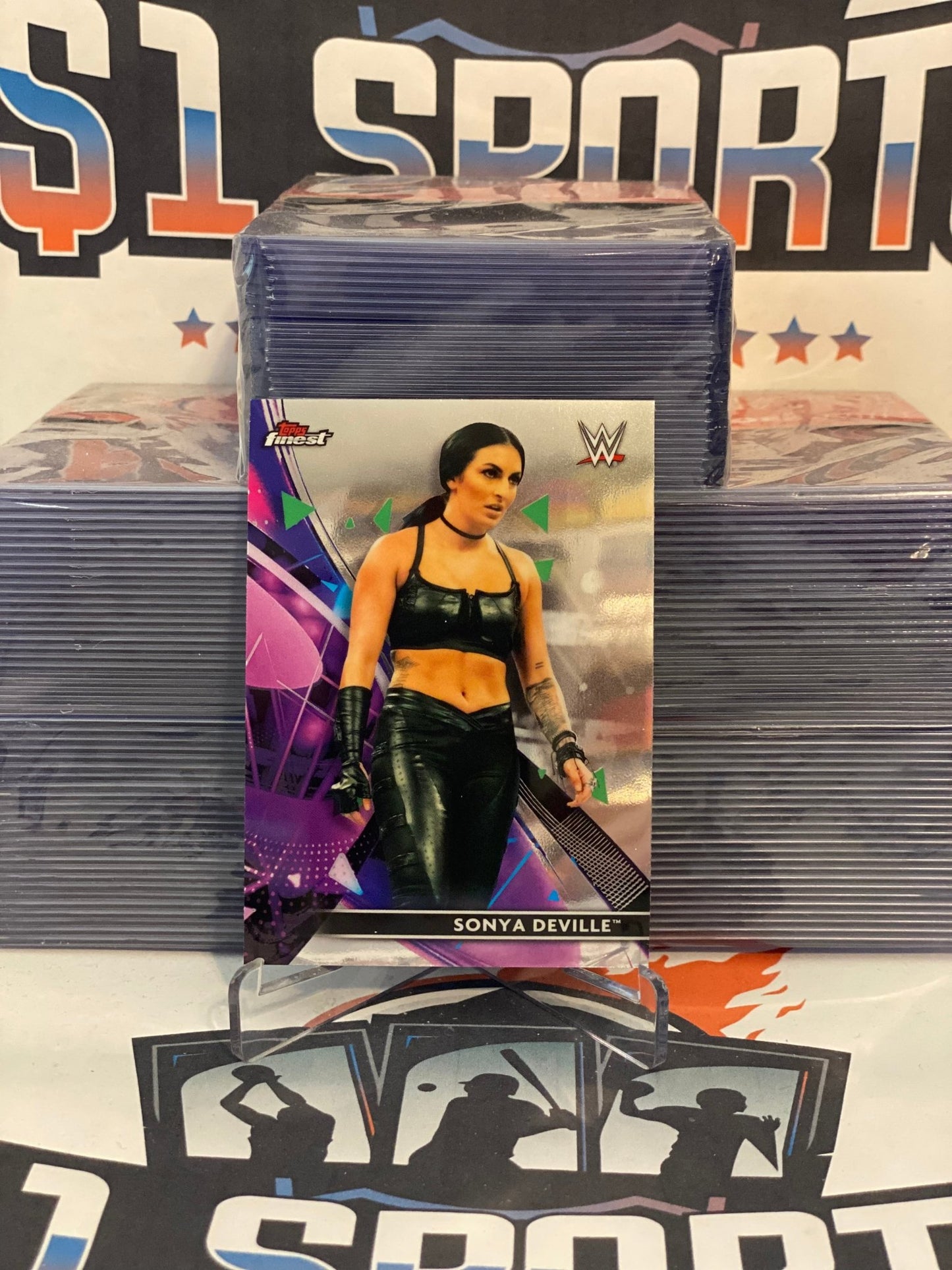 2021 Topps Finest Sonya Deville #72