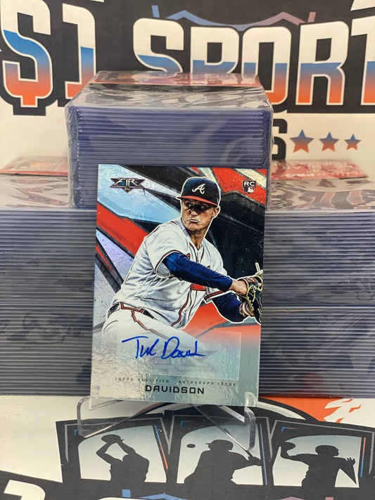 2021 Topps Fire (Auto) Tucker Davidson Rookie #AV-TD