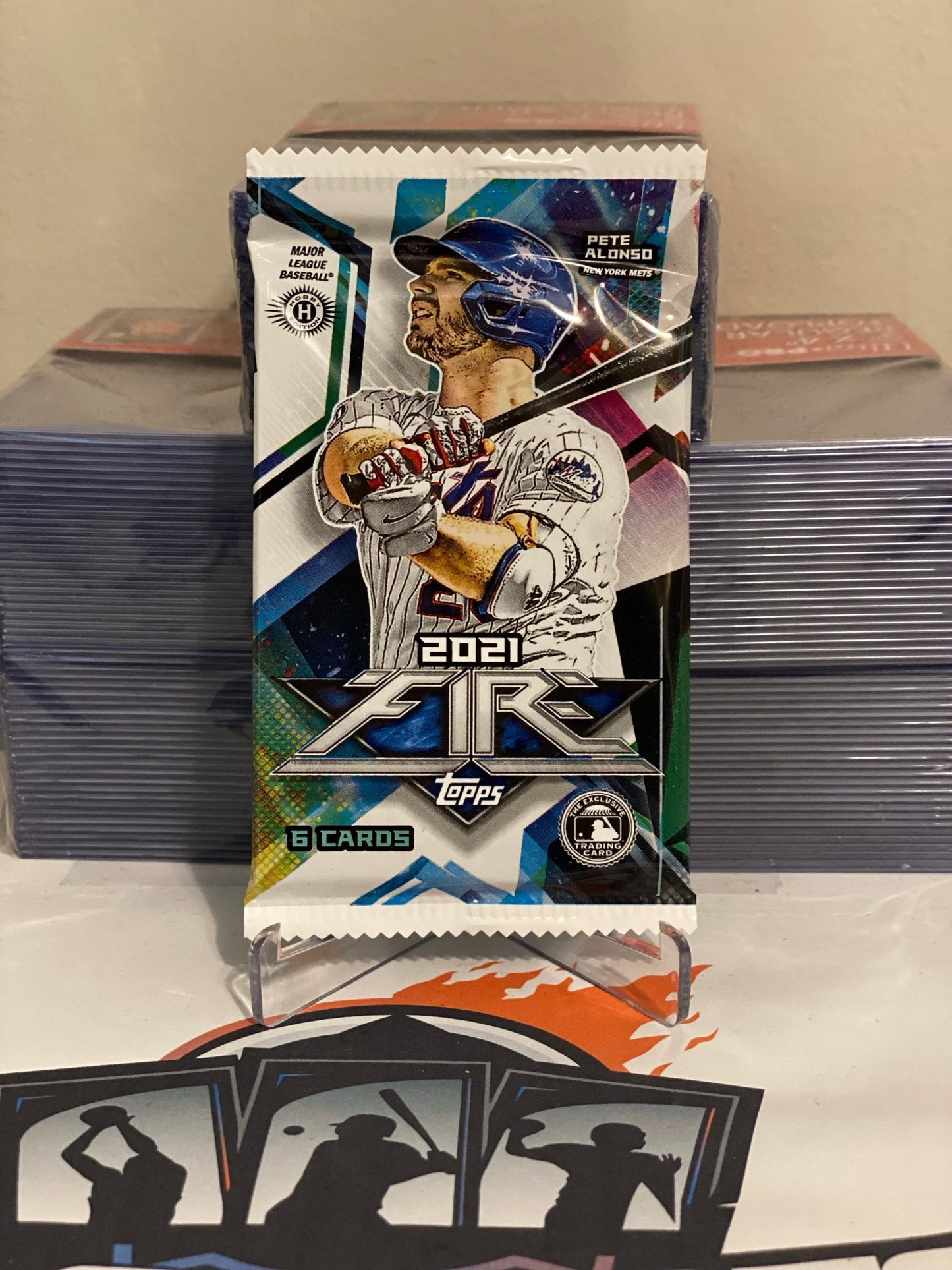 2021 Topps Fire MLB Baseball Hobby Pack