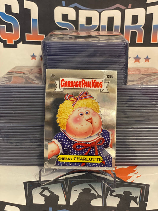 2021 Topps Garbage Pail Kids Chrome Series 4 Cheeky Charlotte #136c