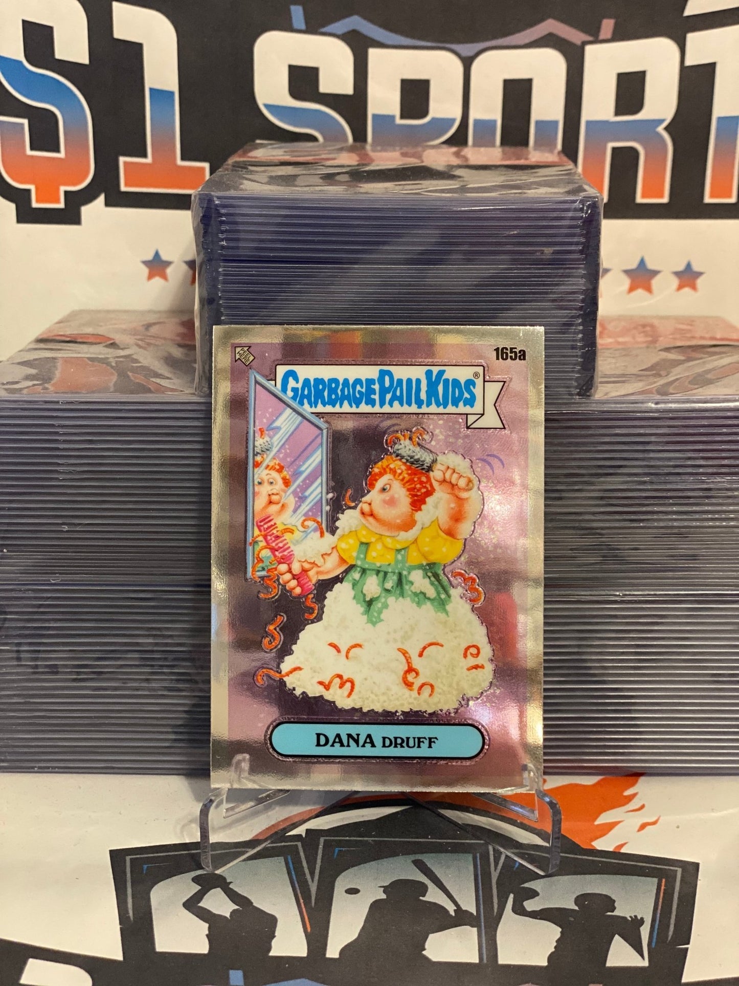 2021 Topps Garbage Pail Kids Chrome Series 4 Dana Druff #165a
