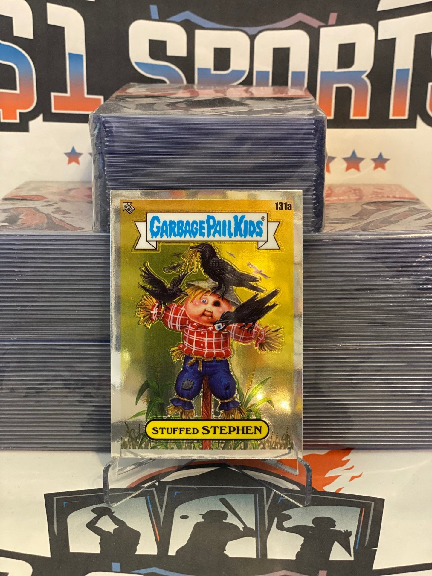 2021 Topps Garbage Pail Kids Chrome Series 4 Stuffed Stephen #131a