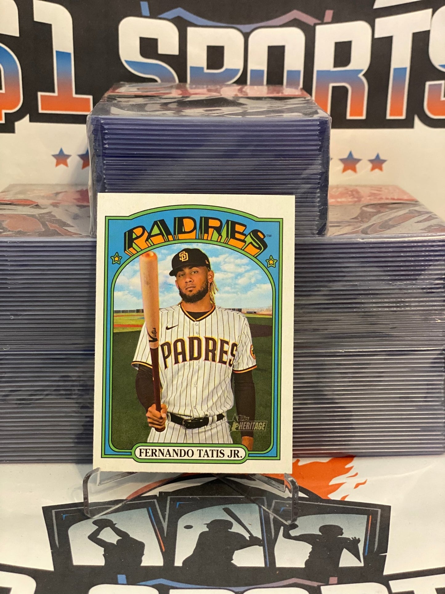 2021 Topps Heritage Fernando Tatis Jr. #137