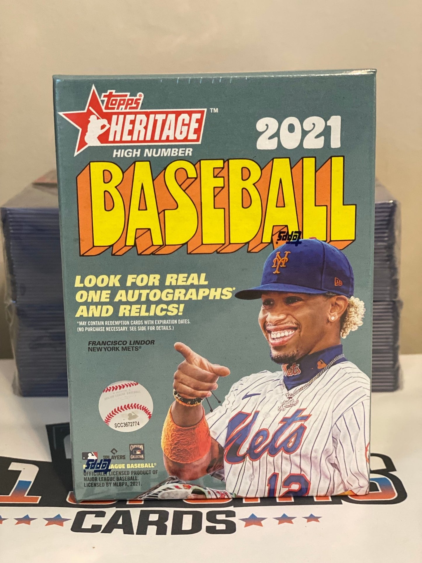 2021 Topps Heritage (High Number) MLB Baseball Blaster Box