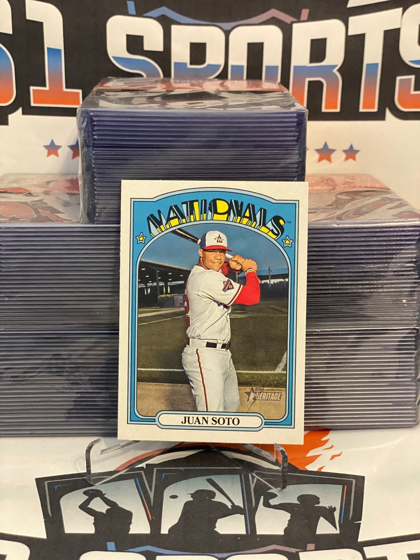 2021 Topps Heritage Juan Soto #35