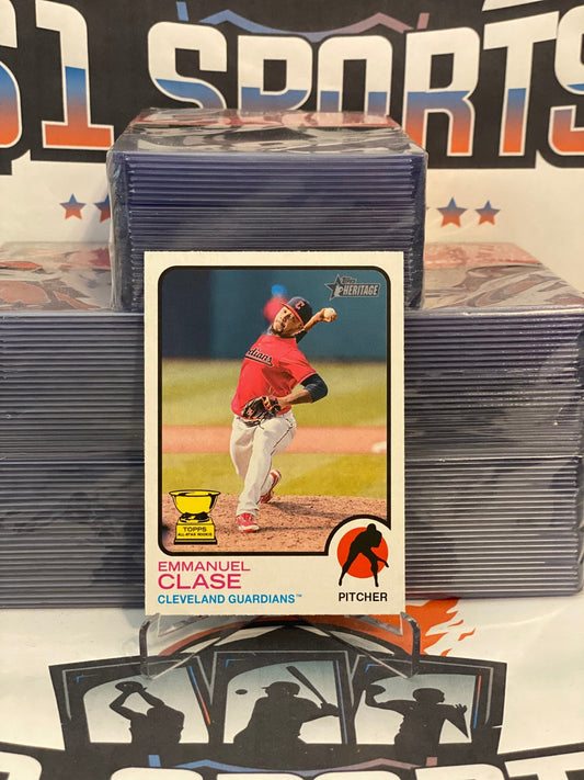2021 Topps Heritage (Rookie Cup) Emmanuel Clase #394