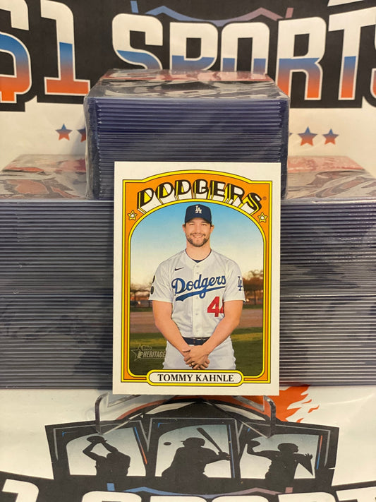 2021 Topps Heritage (Short Print) Tommy Kahnle #713
