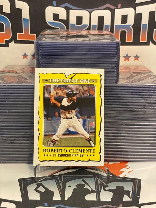 2021 Topps Heritage (The Great One) Roberto Clemente #GO-6