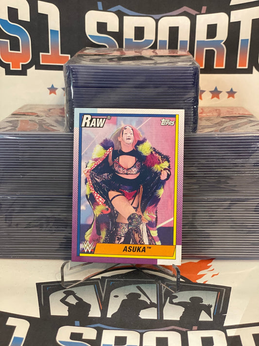 2021 Topps Heritage WWE Asuka #5