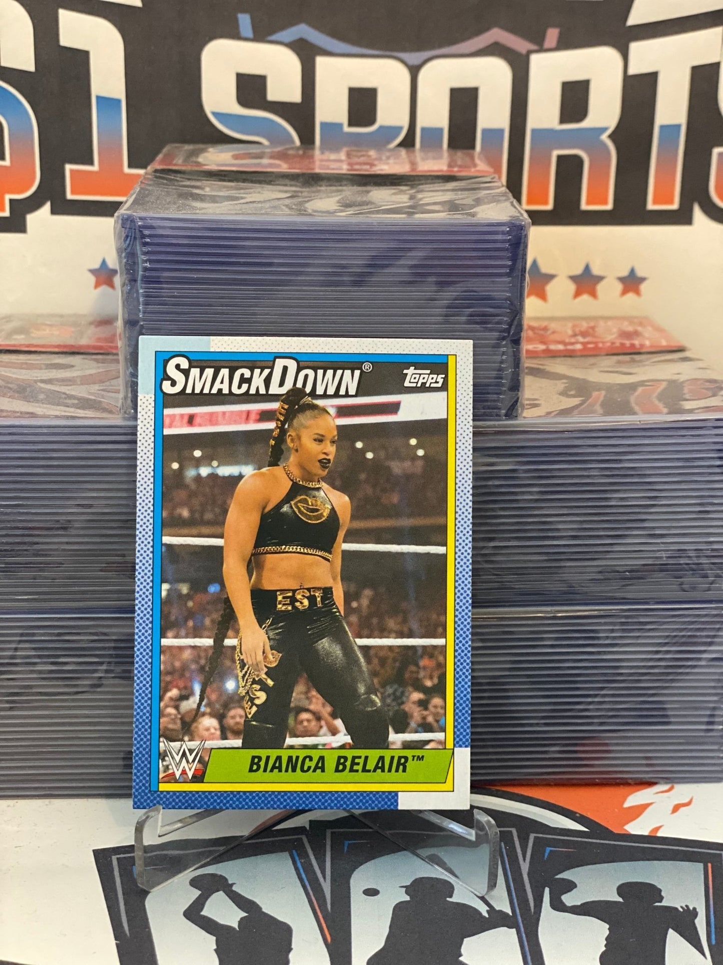2021 Topps Heritage WWE Bianca Belair #51