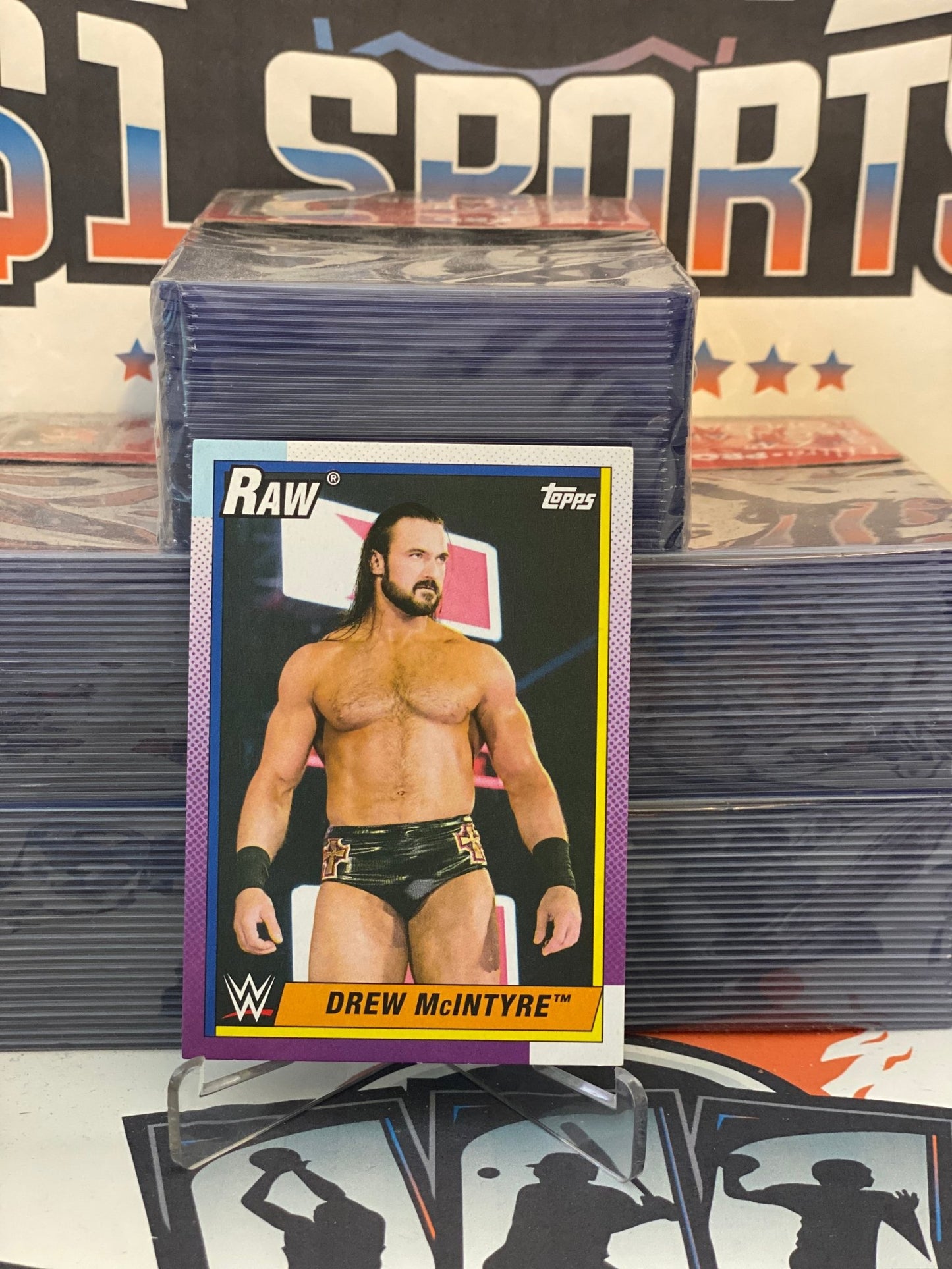 2021 Topps Heritage WWE Drew McIntyre #11