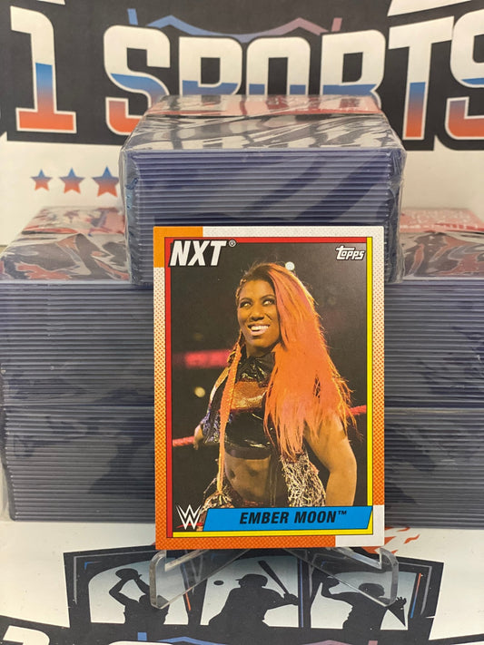 2021 Topps Heritage WWE Ember Moon #82