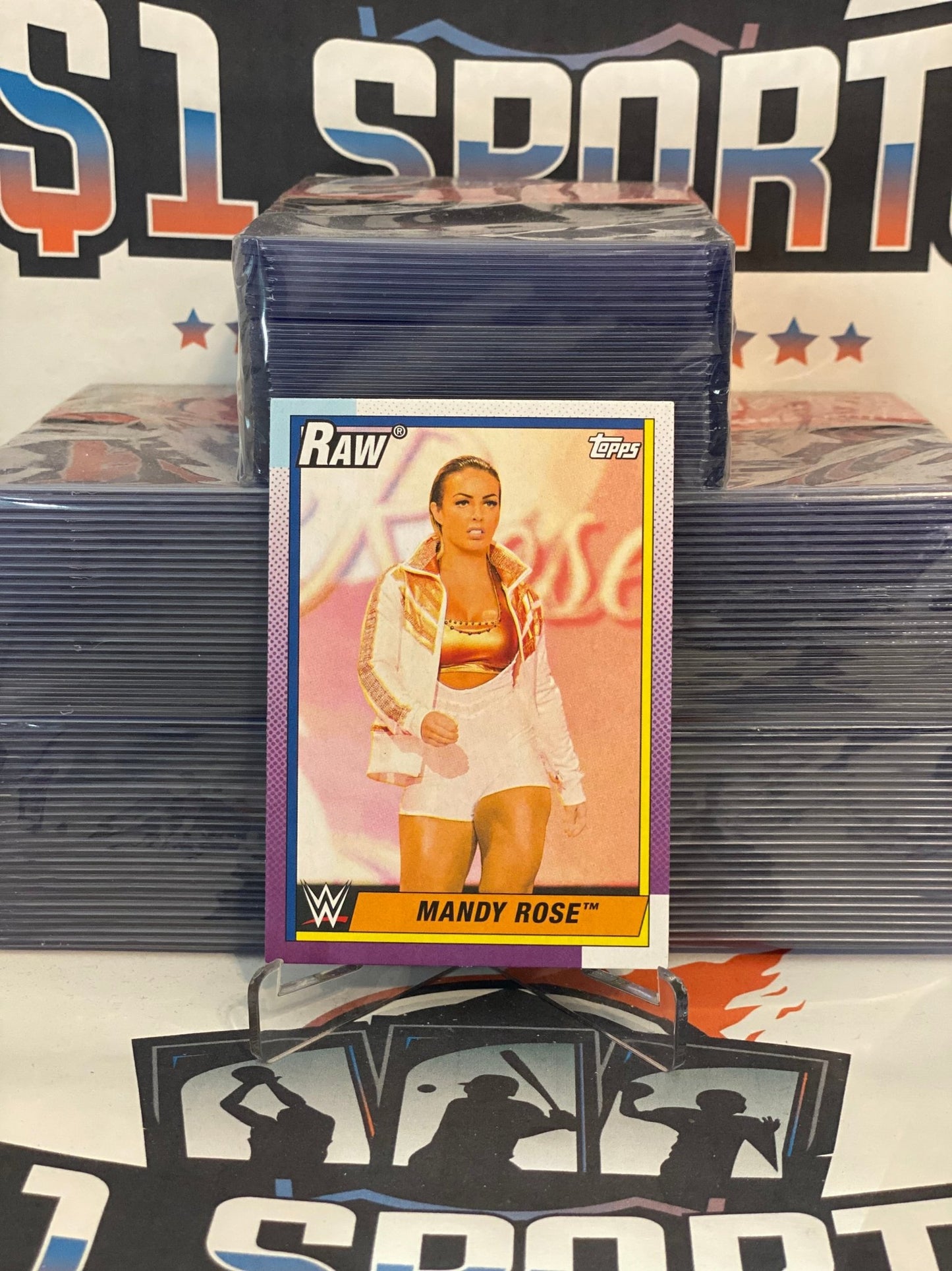 2021 Topps Heritage WWE Mandy Rose #26