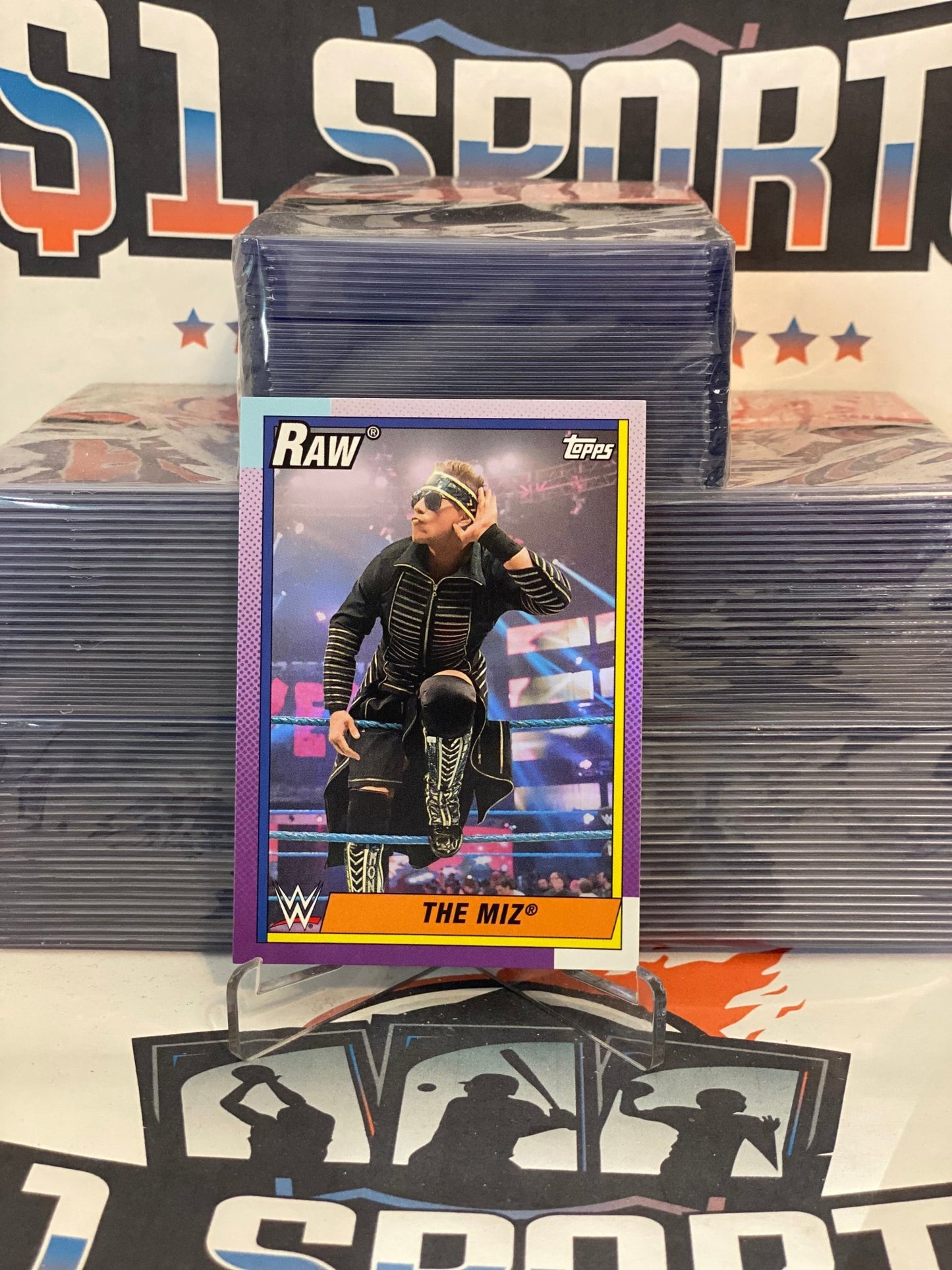2021 Topps Heritage WWE (Rainbow) The Miz #44