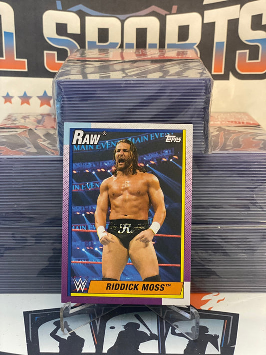 2021 Topps Heritage WWE Riddick Moss #36