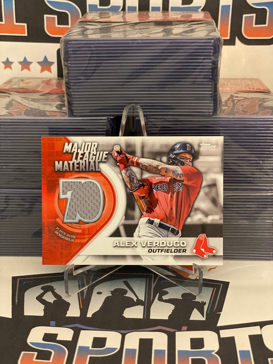 2021 Topps (Major League Material Relic) Alex Verdugo #MLM-AV