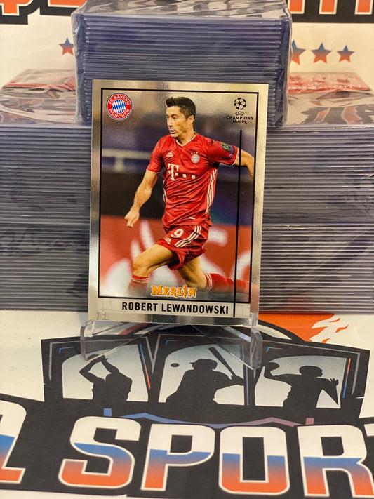 2021 Topps Merlin UEFA Champions League Robert Lewandowski #75