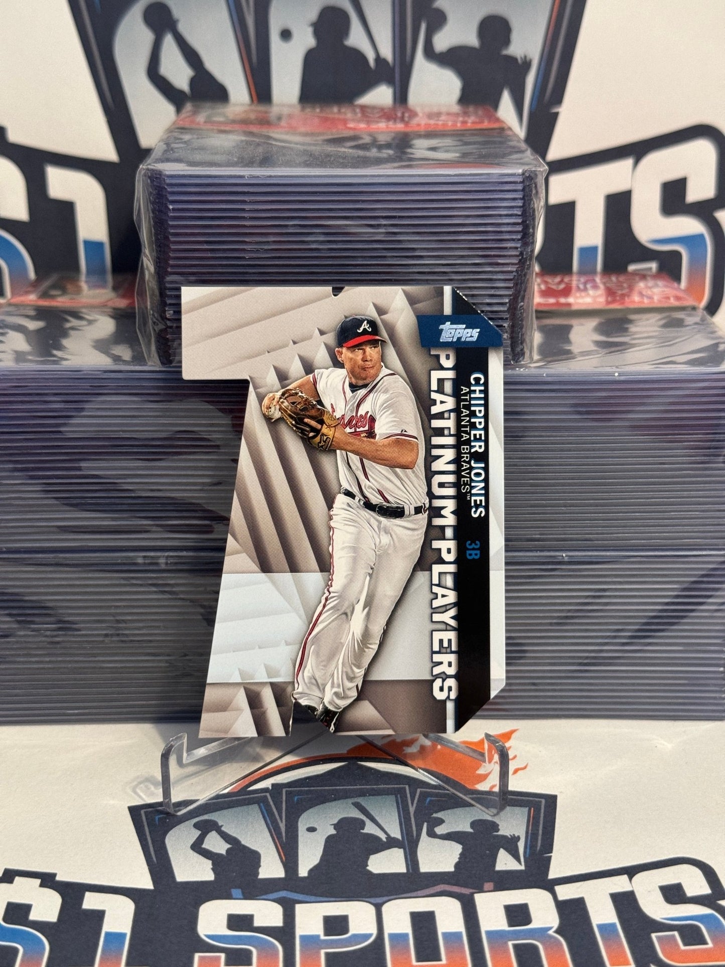 2021 Topps (Platinum Players) Chipper Jones #PDC-35