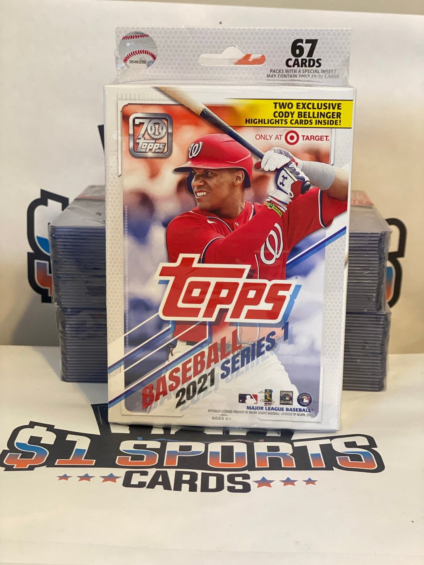 2021 Topps Series 1 MLB Baseball Hanger Box