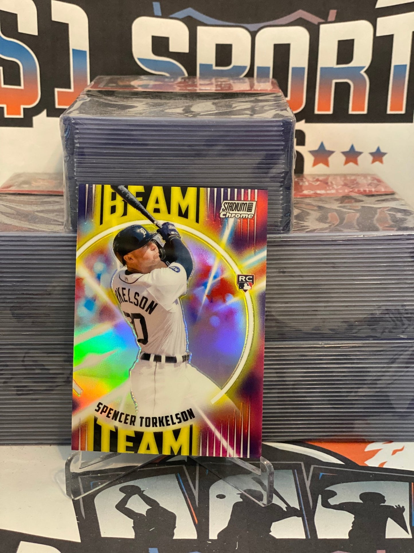 2021 Topps Stadium Club Chrome (Beam Team) Spencer Torkelson Rookie #BT-22