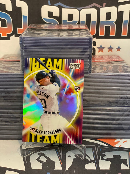 2021 Topps Stadium Club Chrome (Beam Team) Spencer Torkelson Rookie #BT-22