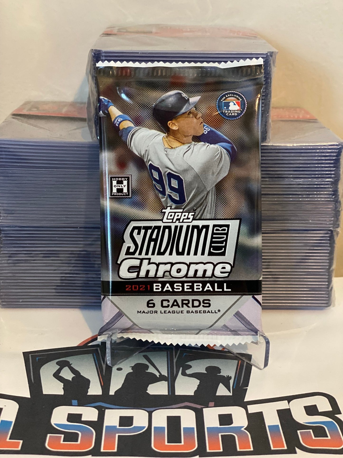 2021 Topps Stadium Club Chrome MLB Baseball Hobby Pack