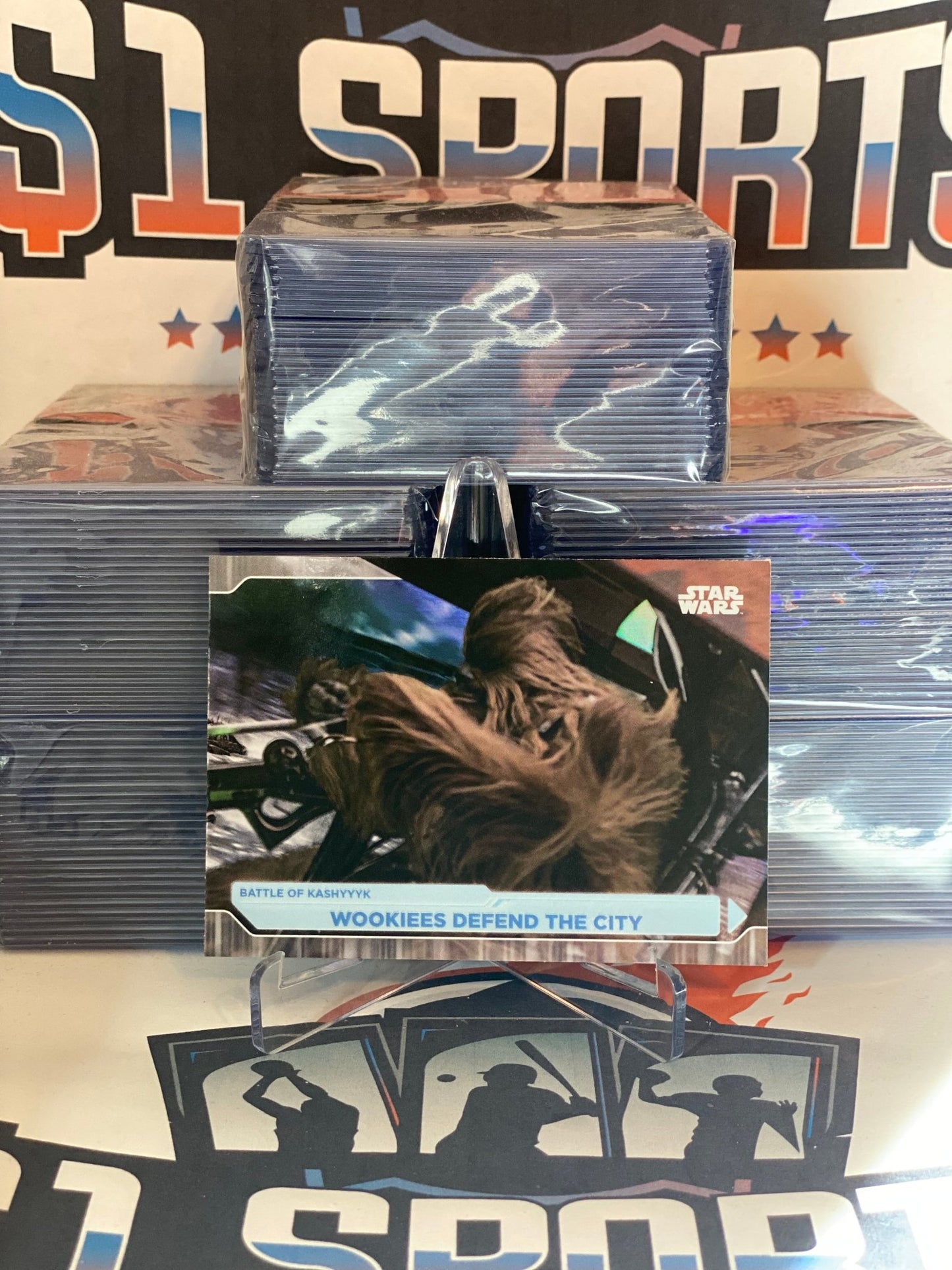 2021 Topps Star Wars Battle Plans (Foilboard) Battle of Kashyyyk #43
