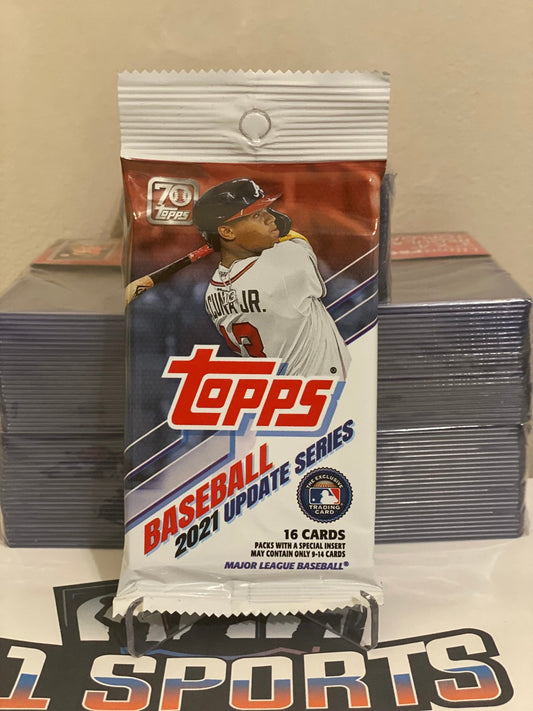 2021 Topps Update MLB Baseball Retail Pack