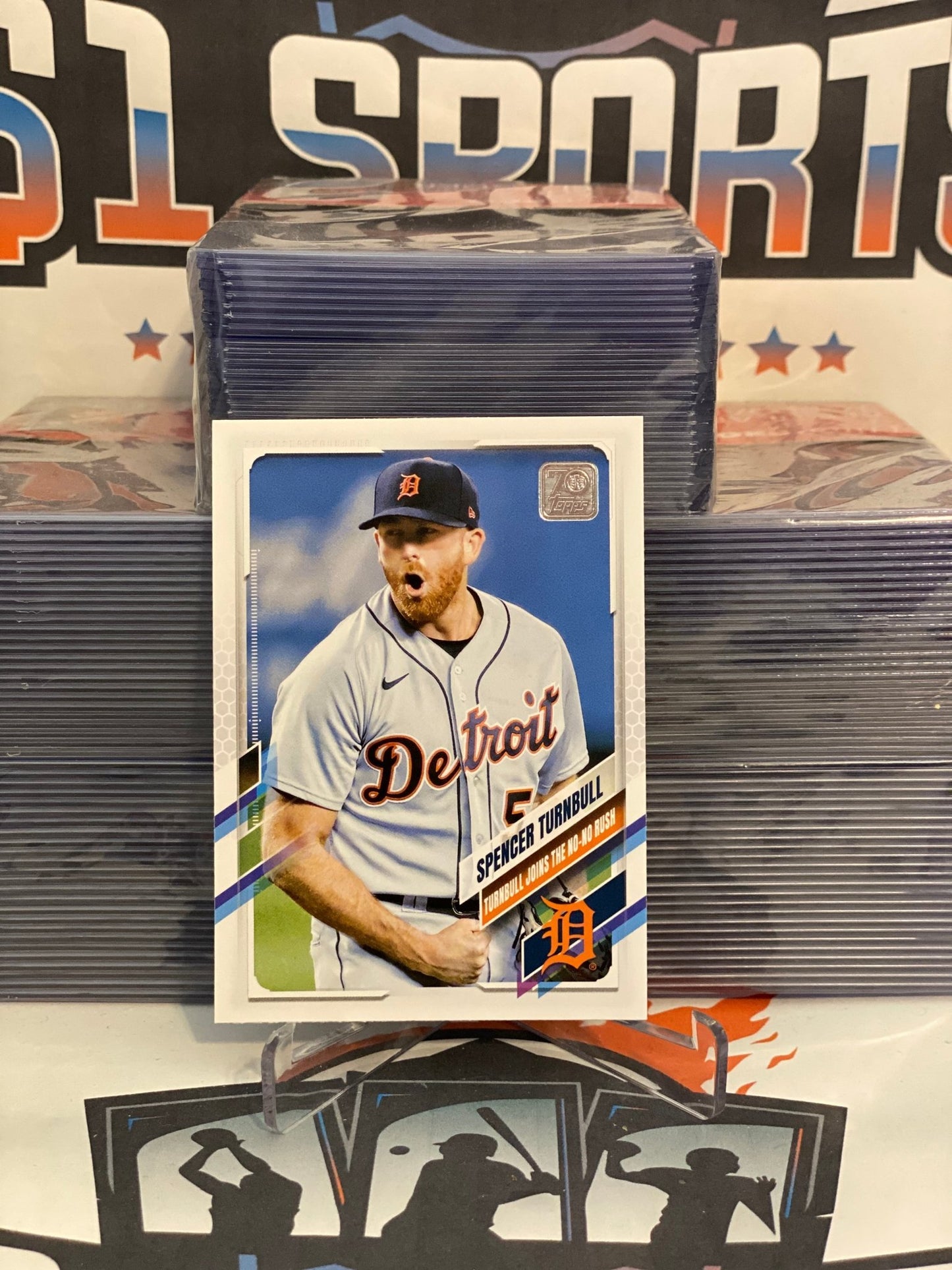 2021 Topps Update (No-Hitter) Spencer Turnbull #US163