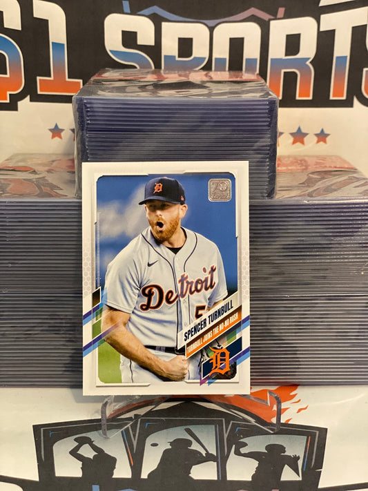 2021 Topps Update (No-Hitter) Spencer Turnbull #US163