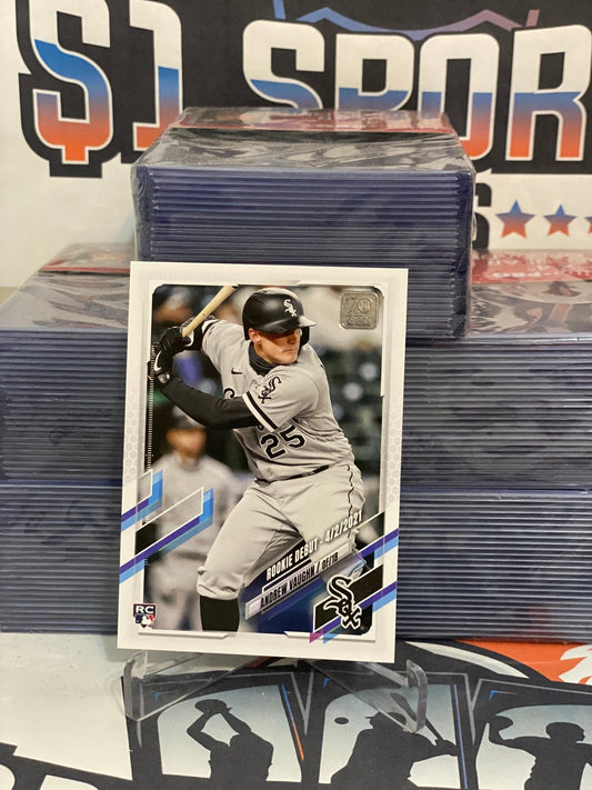 2021 Topps Update (Rookie Debut) Andrew Vaughn #US140