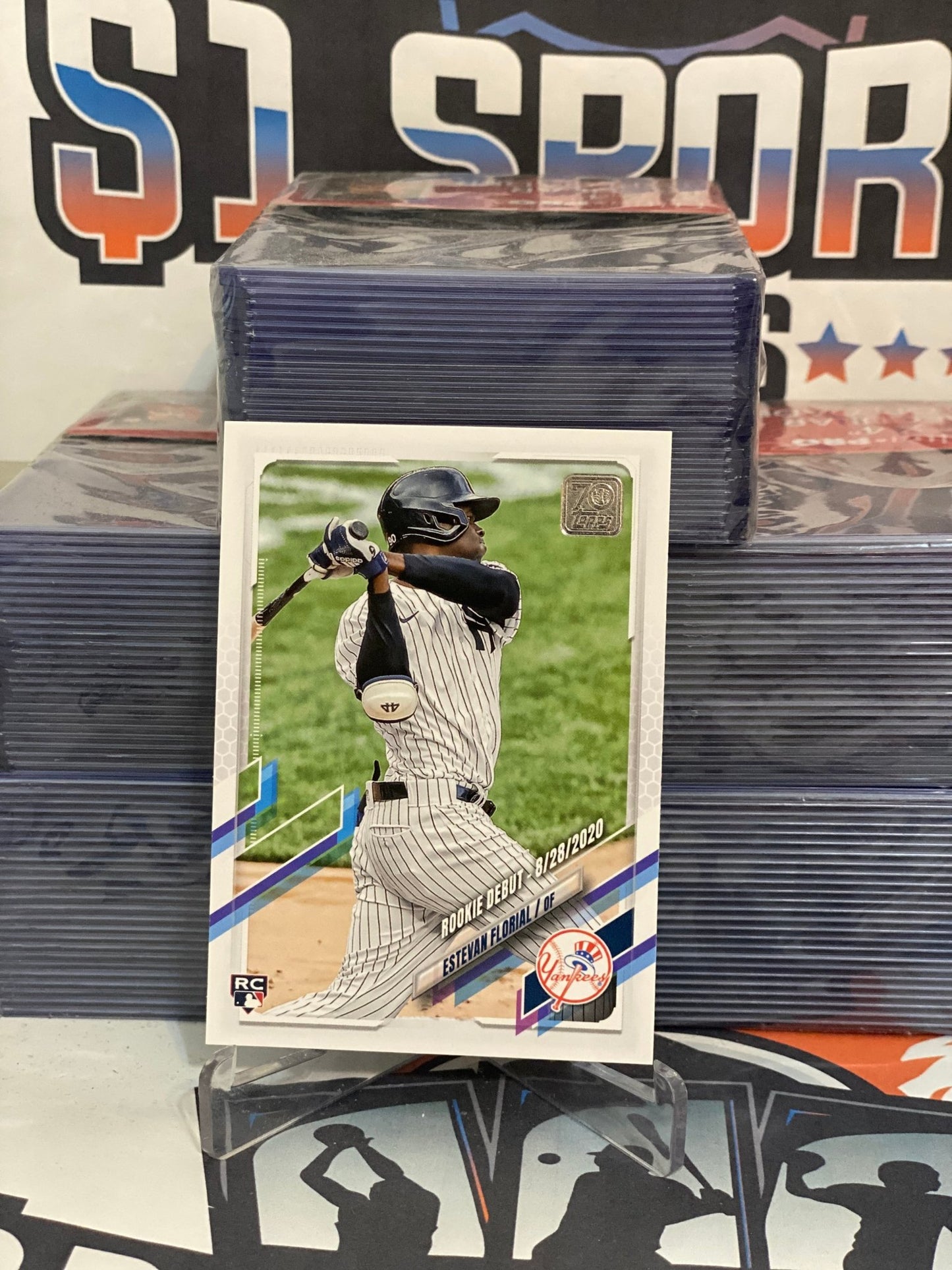 2021 Topps Update (Rookie Debut) Estevan Florial #US247