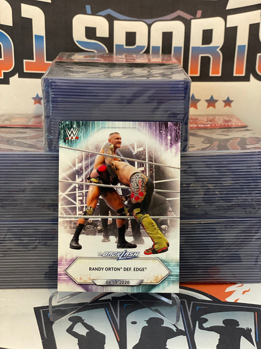 2021 Topps WWE Randy Orton & Edge #89