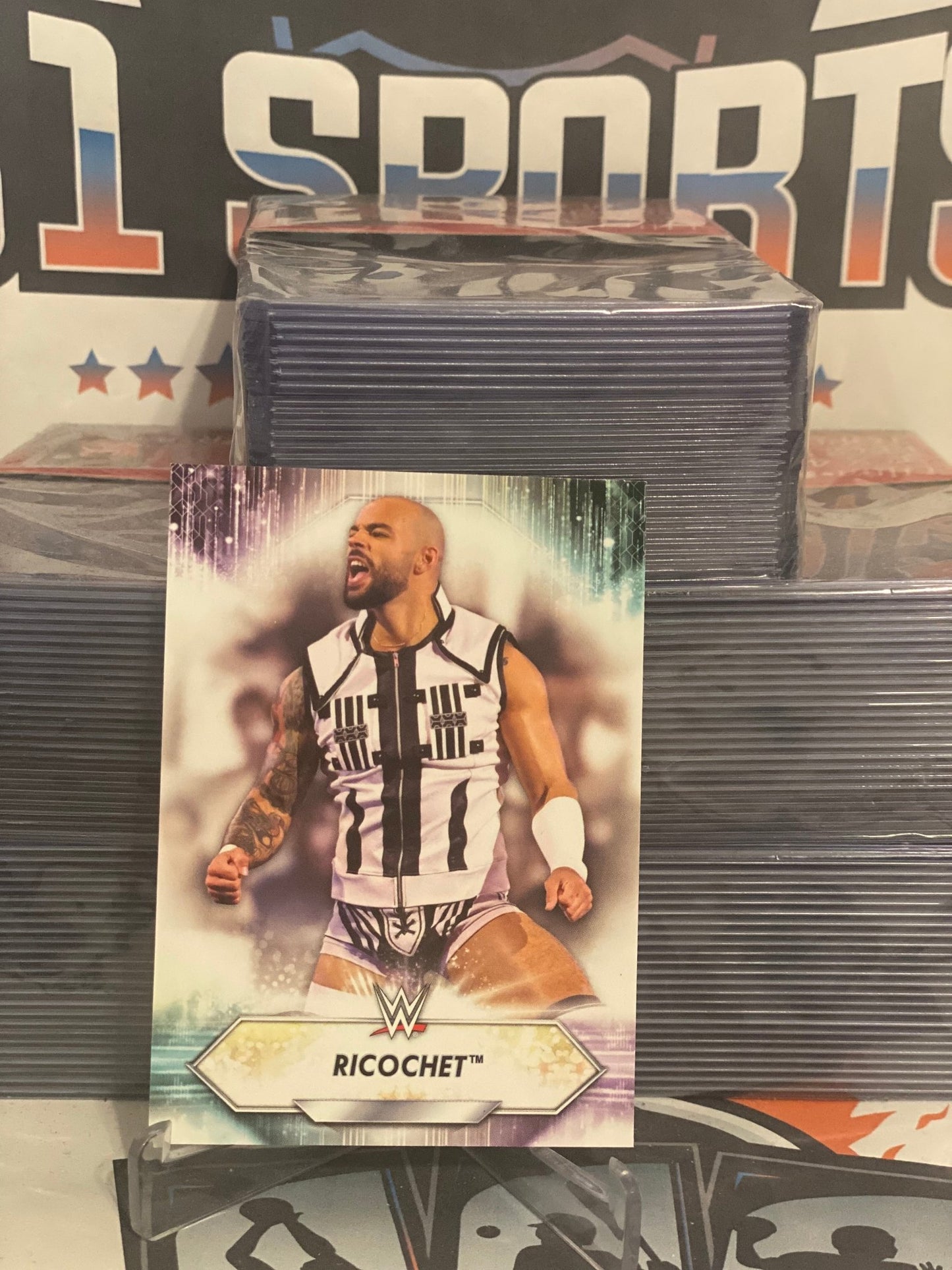2021 Topps WWE Ricochet #128