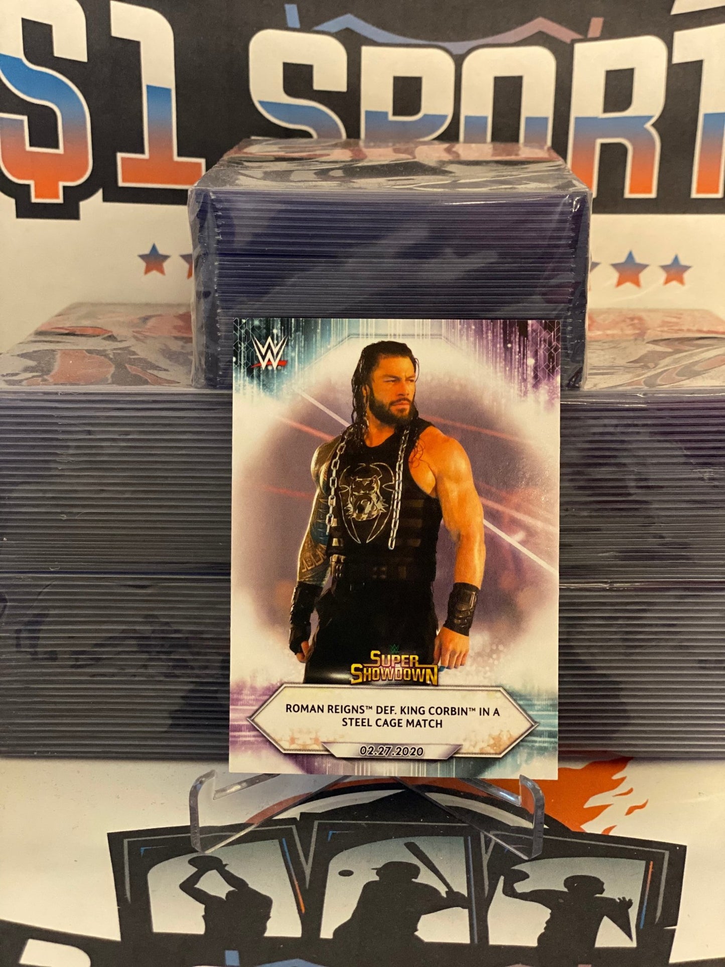 2021 Topps WWE (Super Showdown) Roman Reigns #24