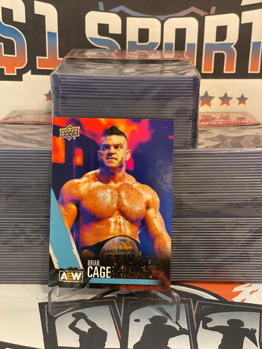 2021 Upper Deck AEW Brian Cage Rookie #45
