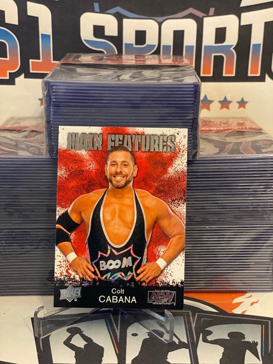 2021 Upper Deck AEW (Main Features) Colt Cabana #MF-33