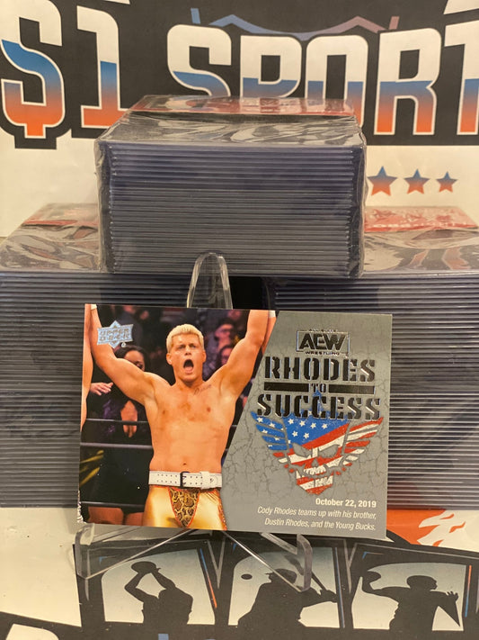 2021 Upper Deck AEW (Rhodes to Success) Cody Rhodes #RS-3