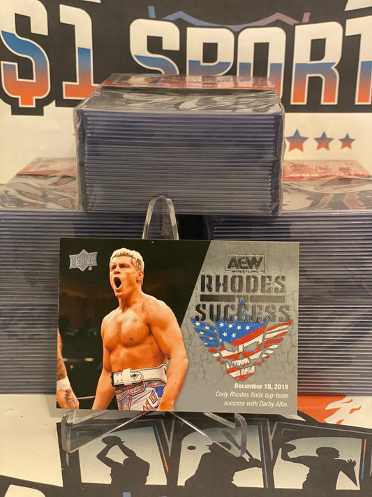 2021 Upper Deck AEW (Rhodes to Success) Cody Rhodes #RS-4