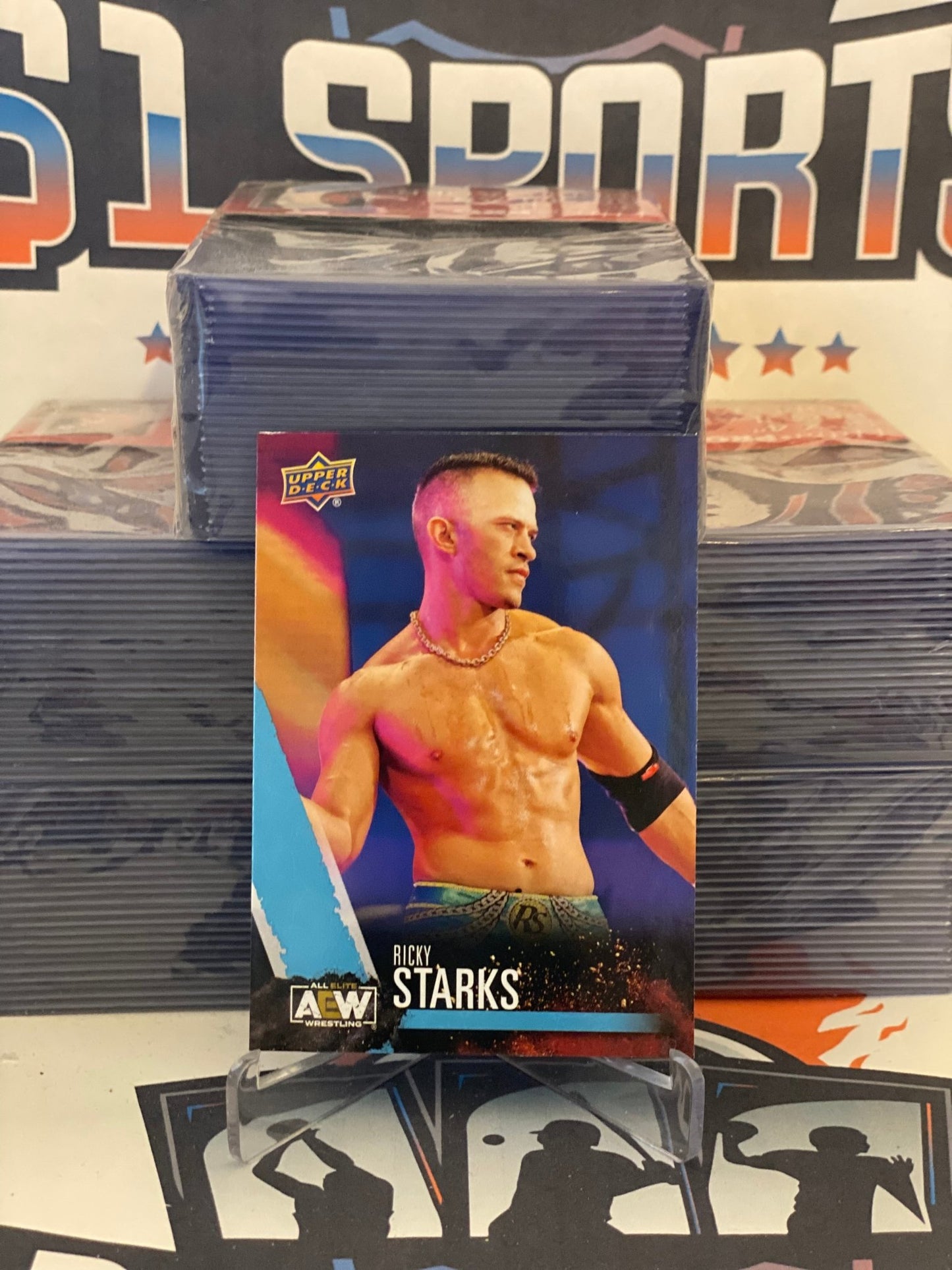 2021 Upper Deck AEW Ricky Starks Rookie #26