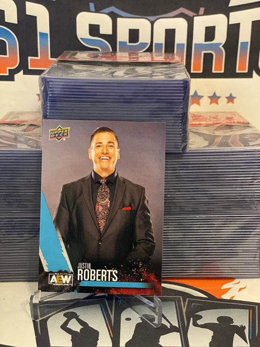 2021 Upper Deck AEW (Short Print) Justin Roberts #75