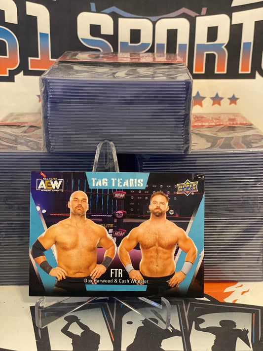 2021 Upper Deck AEW (Tag Teams, Short Print) FTR #63
