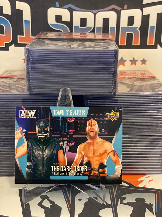 2021 Upper Deck AEW (Tag Teams, Short Print) The Dark Order #67
