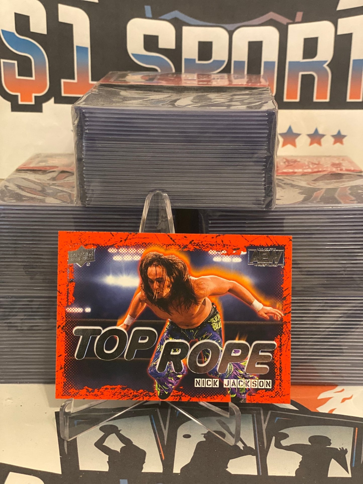2021 Upper Deck AEW (Top Rope) Nick Jackson #TR-3