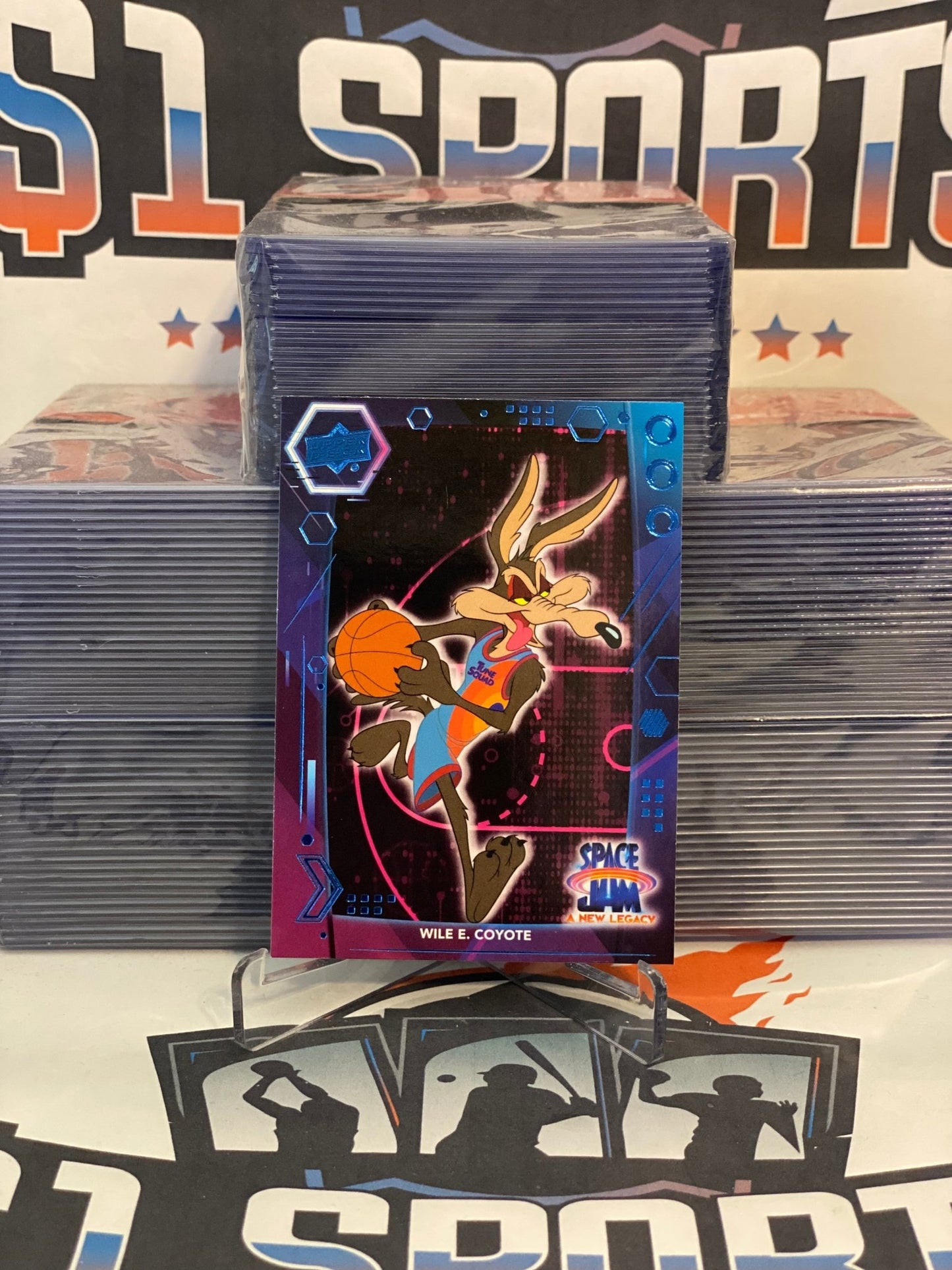 2021 Upper Deck Space Jam (Blue) Wile E. Coyote #2
