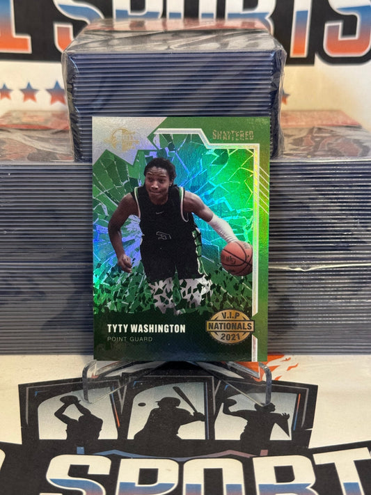 2021 Wild Card Pre-Rookie Edition (The National) TyTy Washington Jr. #SS-PS8