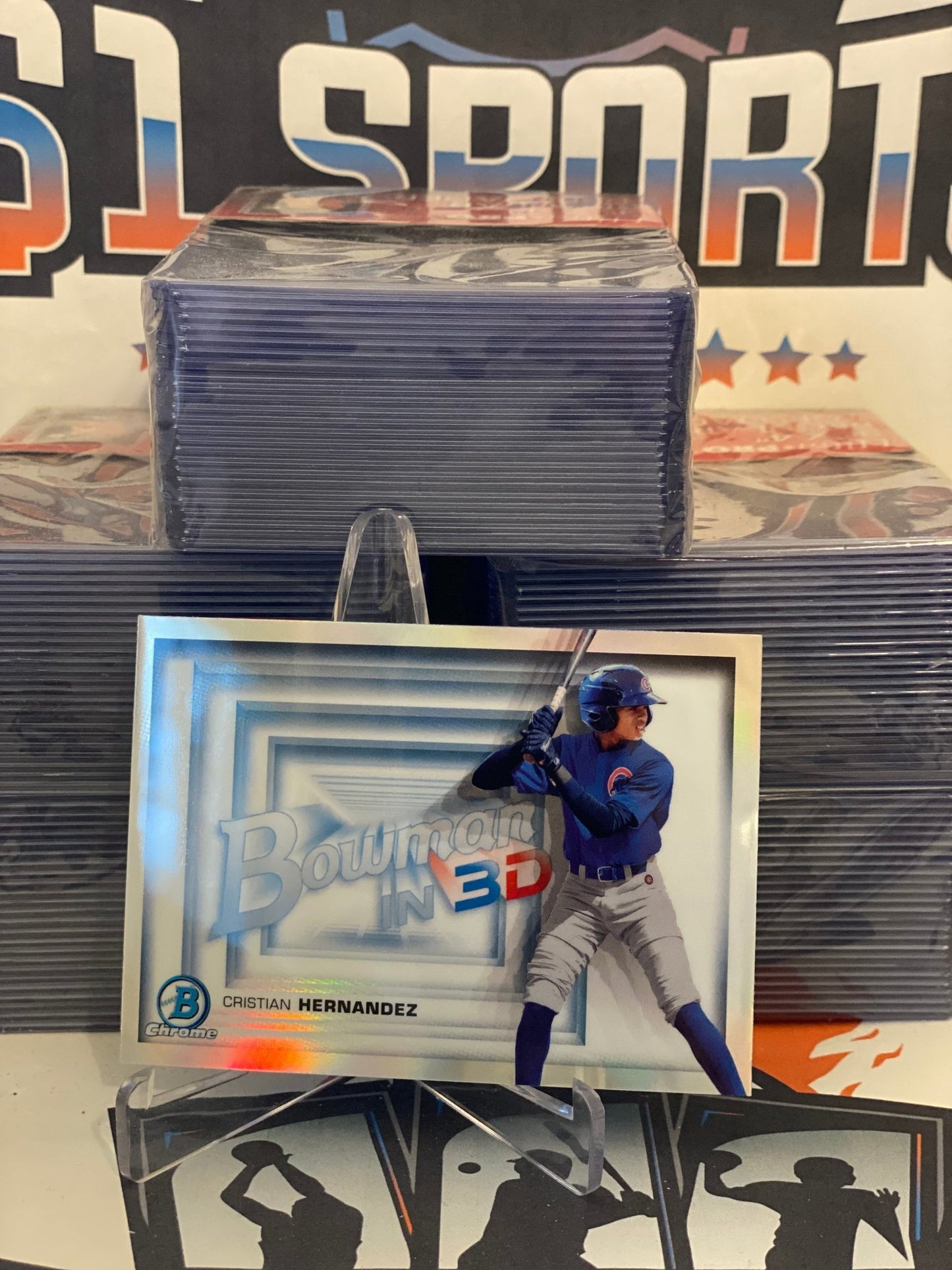 2022 Bowman Chrome (3D) Cristian Hernandez #B3D-9