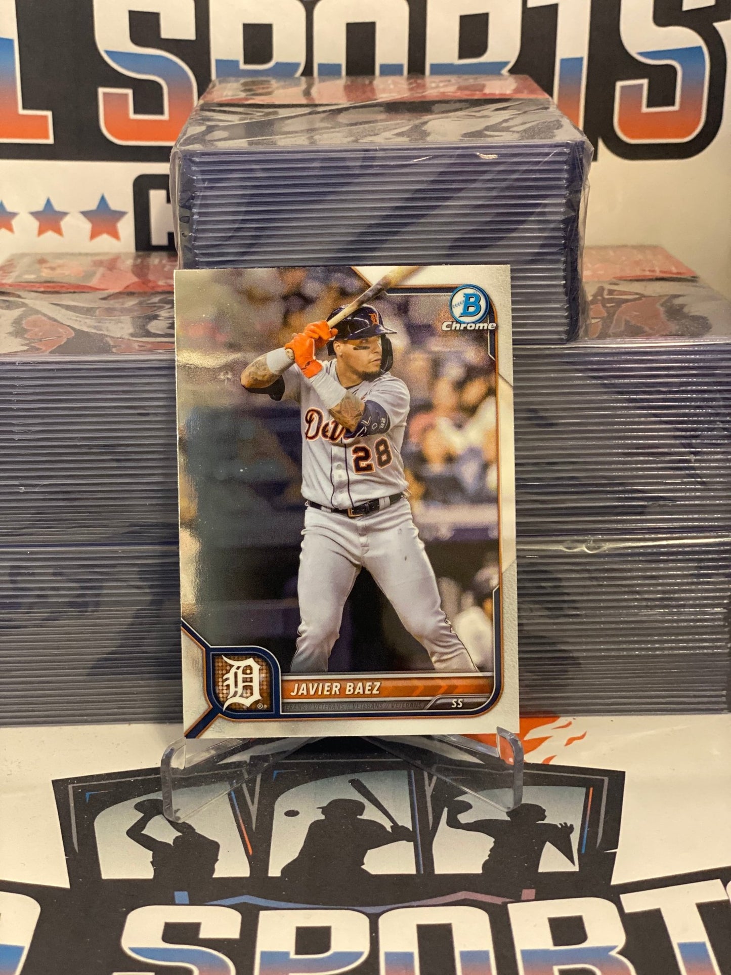 2022 Bowman Chrome Javier Baez #68