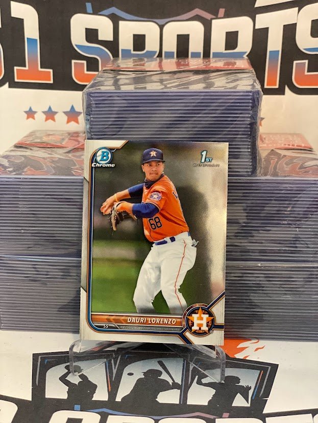 2022 Bowman Chrome Prospects (1st Bowman) Dauri Lorenzo #BCP-11